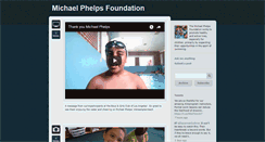 Desktop Screenshot of michaelphelpsfoundation.tumblr.com