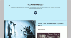 Desktop Screenshot of brainstormdigest.tumblr.com