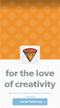 Mobile Screenshot of for-the-love-of-creativity.tumblr.com