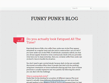 Tablet Screenshot of funkypunkr.tumblr.com