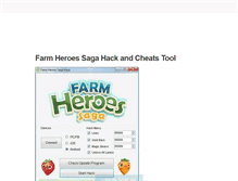Tablet Screenshot of farmheroessagahackandcheats.tumblr.com
