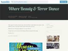 Tablet Screenshot of beautyandterrordance.tumblr.com
