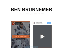 Tablet Screenshot of benbrunnemer.tumblr.com