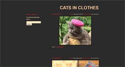 Desktop Screenshot of clothedkitties.tumblr.com