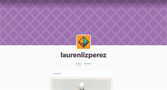 Desktop Screenshot of laurenlizperez.tumblr.com