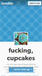 Mobile Screenshot of fucking-cupcakes.tumblr.com