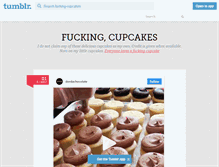 Tablet Screenshot of fucking-cupcakes.tumblr.com