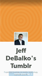 Mobile Screenshot of jeffdebalko.tumblr.com