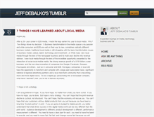 Tablet Screenshot of jeffdebalko.tumblr.com