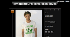 Desktop Screenshot of lemonamour.tumblr.com