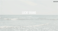Desktop Screenshot of luckybrand.tumblr.com