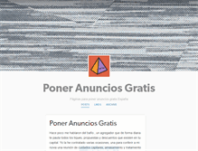 Tablet Screenshot of poneranunciosgratis.tumblr.com