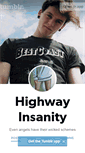 Mobile Screenshot of highwayinsanity.tumblr.com