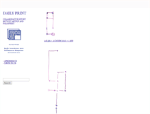 Tablet Screenshot of dailyprint.tumblr.com