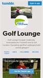 Mobile Screenshot of golflounge.tumblr.com