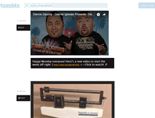 Tablet Screenshot of gabrieliglesias.tumblr.com