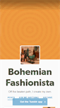 Mobile Screenshot of bohemianfashionista.tumblr.com