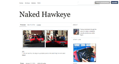 Desktop Screenshot of nakedhawkeye.tumblr.com