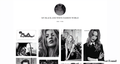 Desktop Screenshot of my-black-and-white-fashion-world.tumblr.com