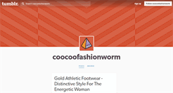 Desktop Screenshot of coocoofashionworm.tumblr.com