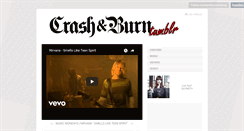 Desktop Screenshot of crashandburnclothing.tumblr.com