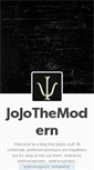 Mobile Screenshot of jojothemodern.tumblr.com