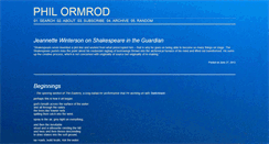 Desktop Screenshot of philormrod.tumblr.com
