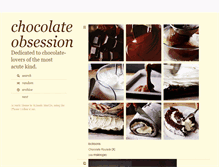 Tablet Screenshot of chocolateobsession.tumblr.com