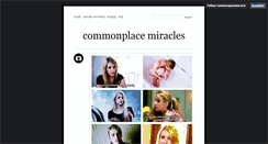 Desktop Screenshot of commonplacemiracle.tumblr.com