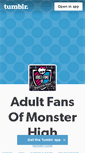 Mobile Screenshot of adultfansofmh.tumblr.com