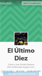 Mobile Screenshot of elultimodiez.tumblr.com