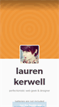 Mobile Screenshot of laurenkerwell.tumblr.com