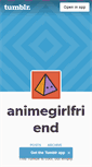 Mobile Screenshot of animegirlfriend.tumblr.com