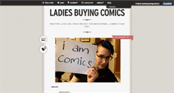 Desktop Screenshot of ladiesbuyingcomics.tumblr.com