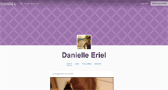 Desktop Screenshot of dannieriel.tumblr.com