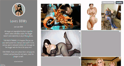 Desktop Screenshot of bbwslover.tumblr.com