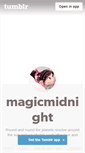 Mobile Screenshot of magicmidnight.tumblr.com