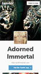 Mobile Screenshot of adornedimmortal.tumblr.com