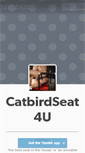Mobile Screenshot of catbirdseat4u.tumblr.com