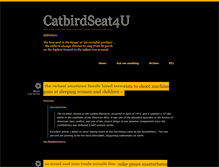 Tablet Screenshot of catbirdseat4u.tumblr.com