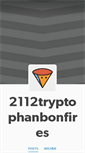 Mobile Screenshot of 2112tryptophanbonfires.tumblr.com