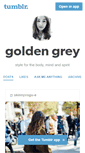 Mobile Screenshot of goldengrey.tumblr.com