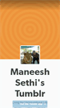 Mobile Screenshot of maneeshsethi.tumblr.com