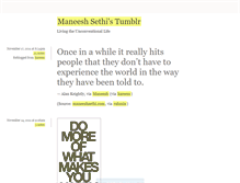 Tablet Screenshot of maneeshsethi.tumblr.com