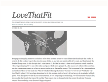 Tablet Screenshot of lovethatfit.tumblr.com