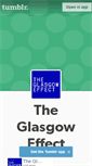 Mobile Screenshot of glasgow-effect.tumblr.com
