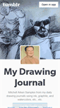 Mobile Screenshot of mydrawingjournal.tumblr.com