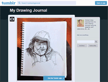 Tablet Screenshot of mydrawingjournal.tumblr.com