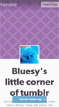 Mobile Screenshot of bluezey.tumblr.com