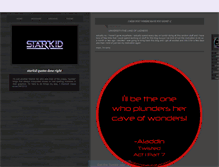 Tablet Screenshot of itsgonnabetotallystarkid.tumblr.com